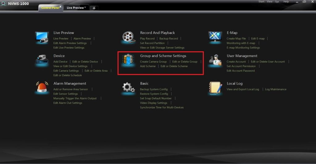 CCTV TVT DVR : How To Set Tour On NVMS1000 /Honeywell Software 2 camera dvr set tour