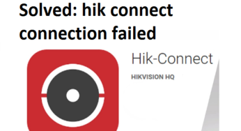 Solved: hik connect connection failed step by step