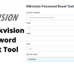 Hikvision password reset tool : how to reset hikvision password