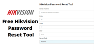 hikvision password reset