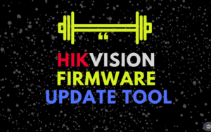 hikvision firmware update tool