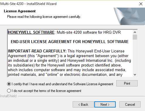 honeywell dvr software download