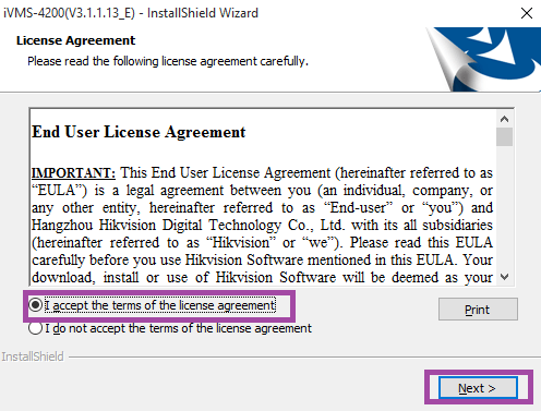 Hikvision DVR App License Agreement