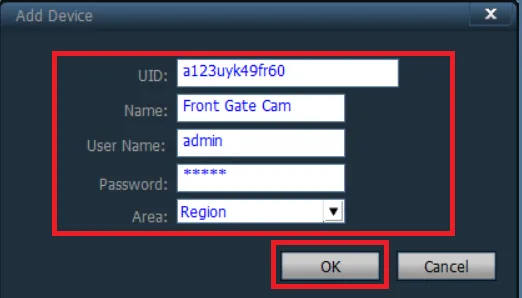 CamHi For PC Free Download For Windows 7/8/10/11 and MAC 9 give the complete device detail