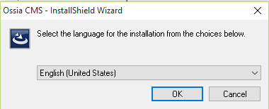 Choose a language for the software