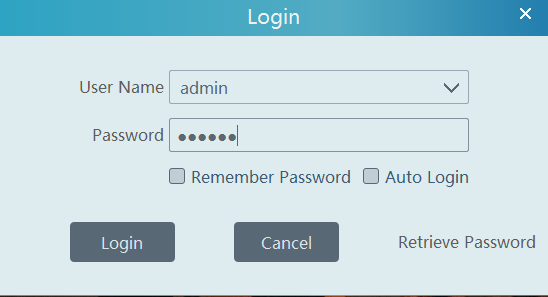 Login to the CMS