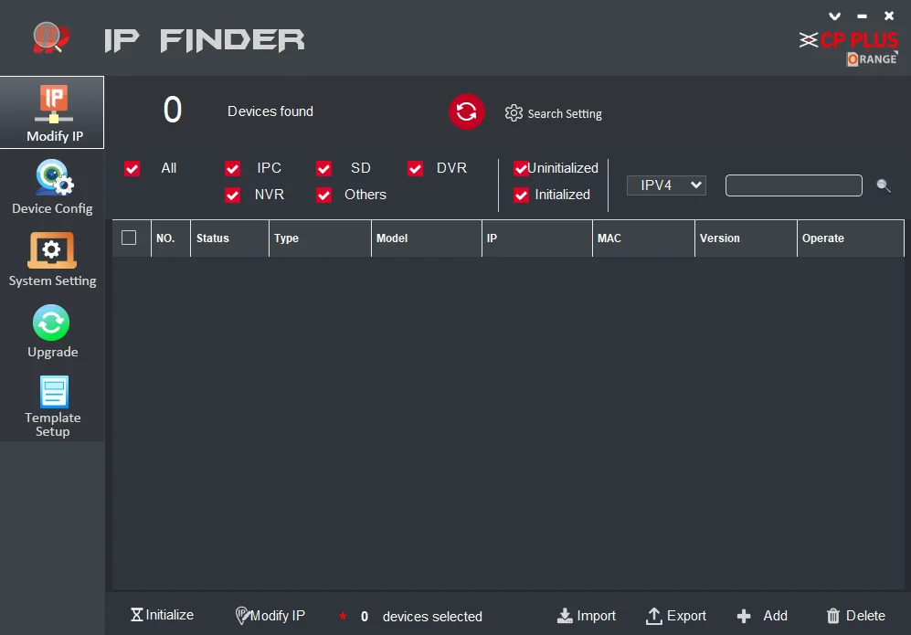 CP Plus IP Finder for Mac