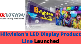 Hikvision’s LED Display Product Line Launched in 2020