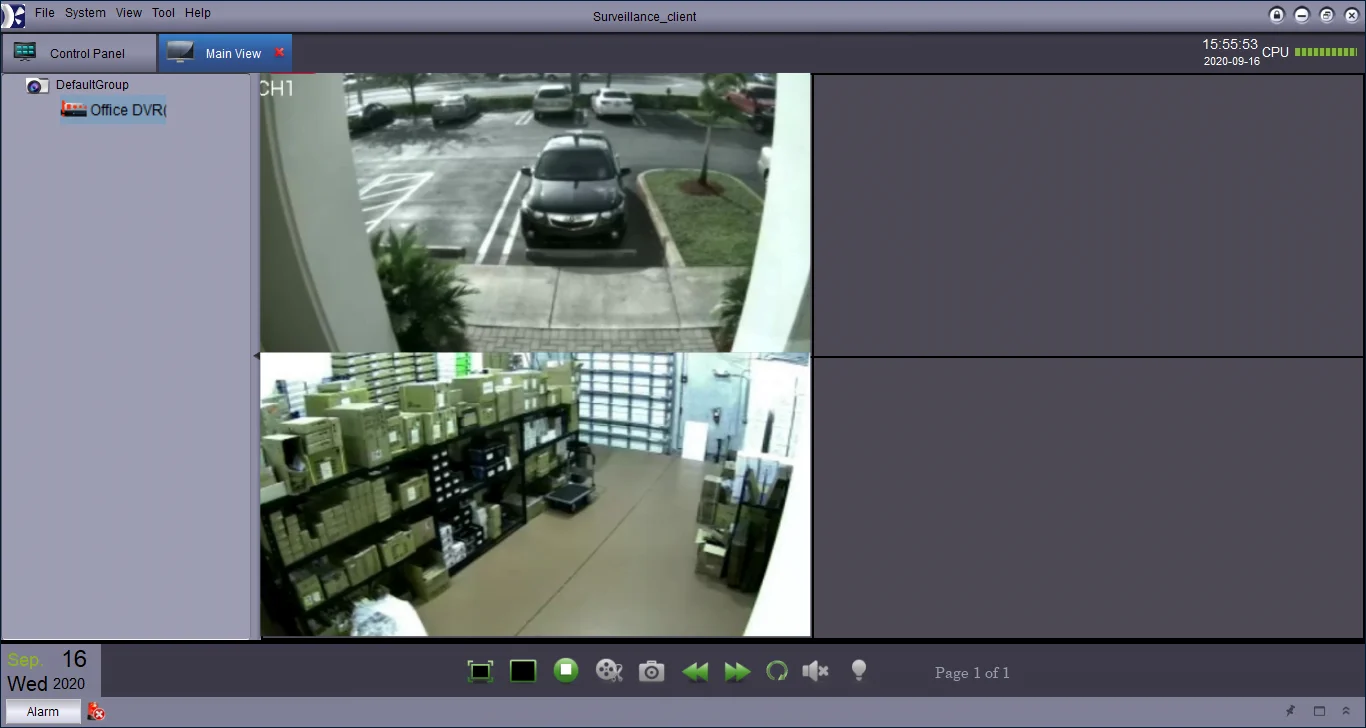 watch CCTV cameras from any place