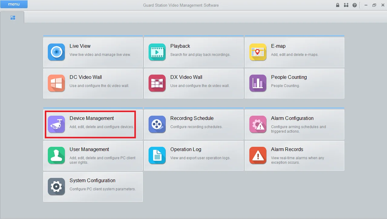 Device Management for connecting devices