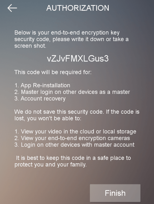 End-To-End Encryption Code