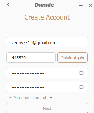 Create an account to log in