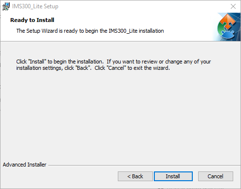 Begin the installation of CMS