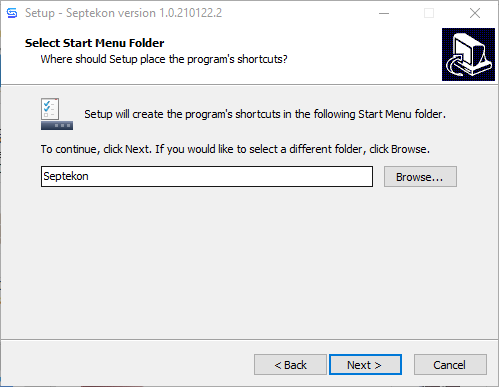 Create a Start Menu folder