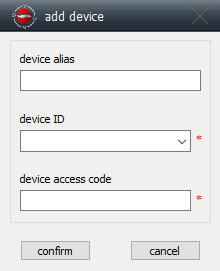 Add and link devices to the software