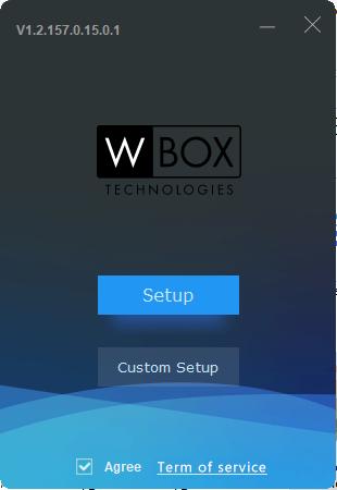 The installation & setup of W Box VMS Pro 1 For PC