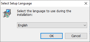 Select the language on windows app