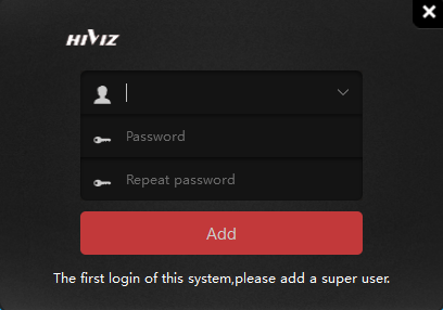 Create a username and password