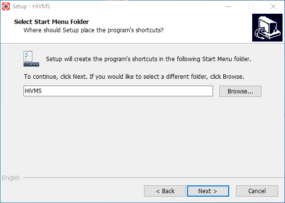 Create a start menu folder