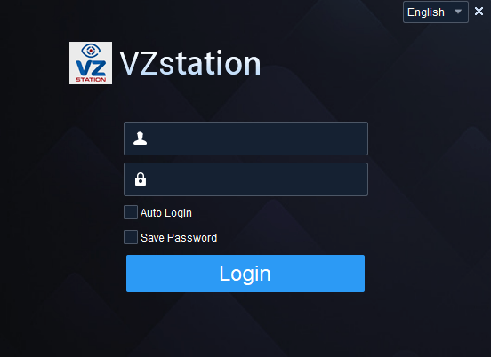 Logging into the VZView For Windows