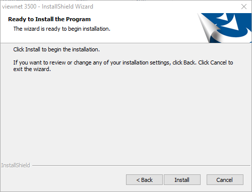Now proceed back to installation