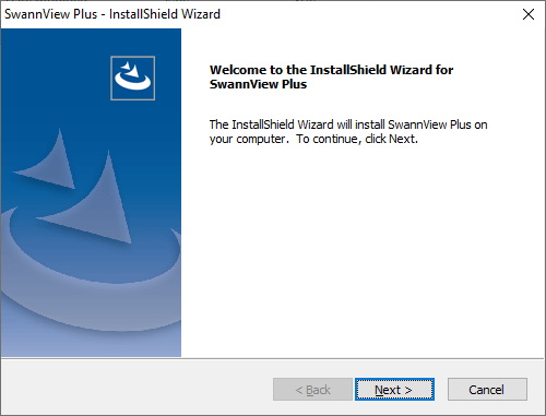 Setup wizard of the application