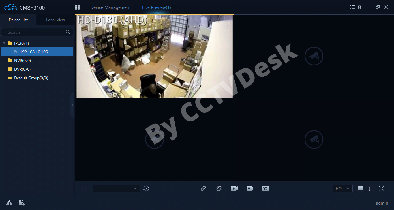 HIP CCTV for PC