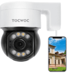 TOCWOC 5MP WiFi PTZ Camera For Smart Home