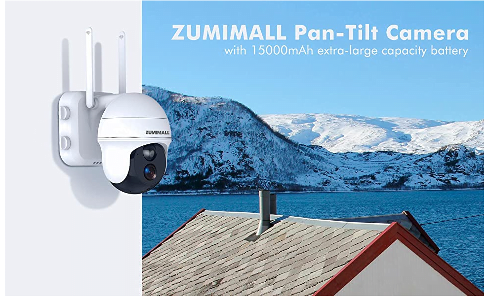 Zumimall PTZ Wireless camera 8