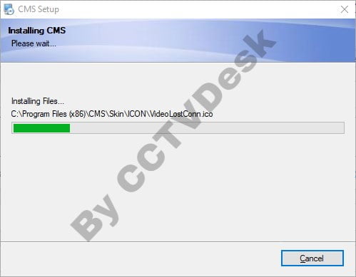 Progress of CMS client installation