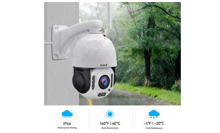 JideTech 5MP PTZ WiFi Camera 5