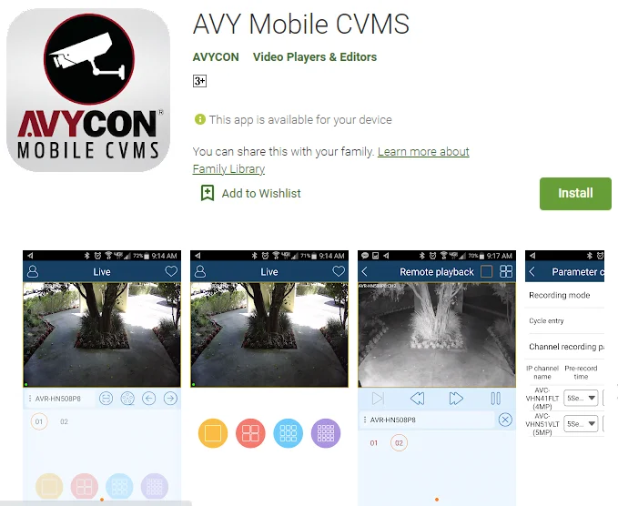 AVY Mobile CVMS For PC 10