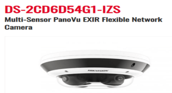 Hikvision DS-2CD6D54G1-IZS Camera PanoVu EXIR Review