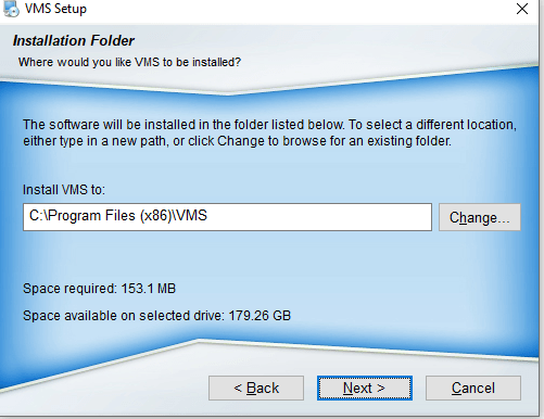 installation folder for the root file