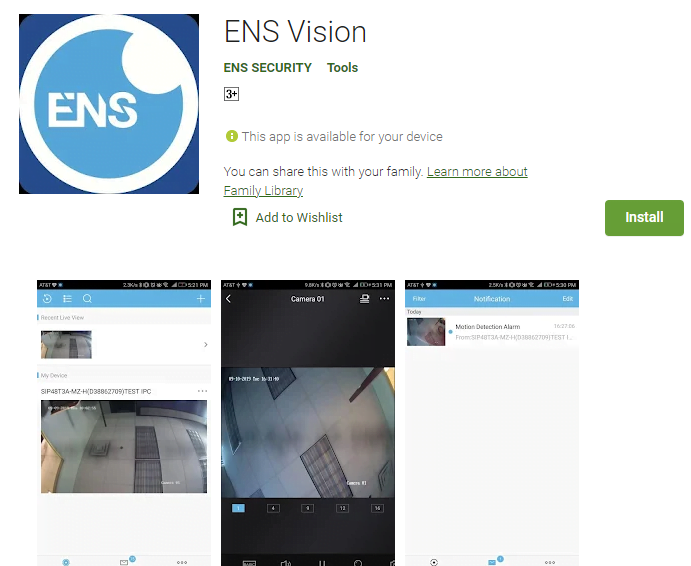 ENS Vision For PC 12