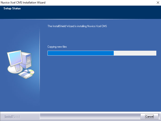 installation of the application file