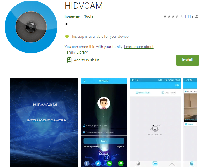 HIDVCAM For Windows 2