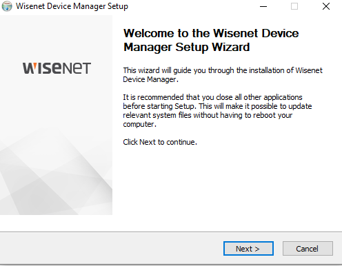Wisenet mobile For Windows 1