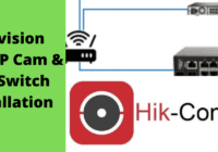 Hikvision NVR IP Cam & PoE Switch Installation