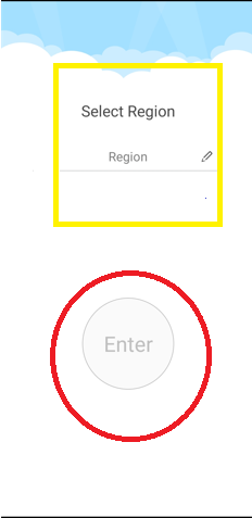 Select Region & Register 2.