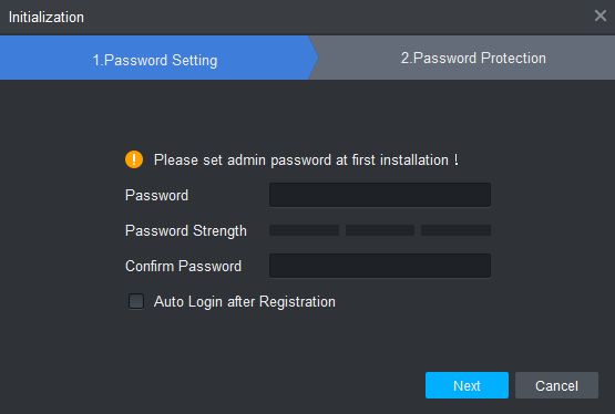 create the password 6