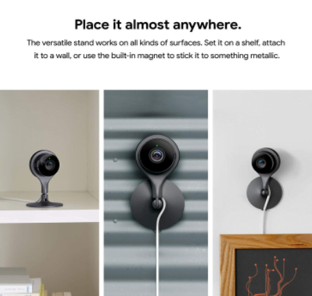 integrate the nest cam anywhere