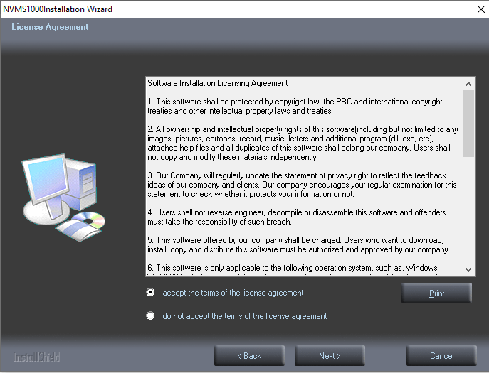 terms and conditions of the software 2