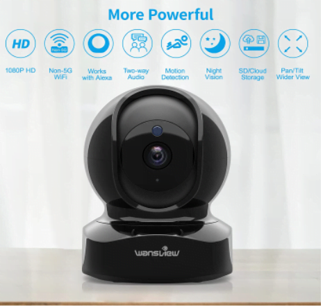 wansview features of the indoor cam 11a
