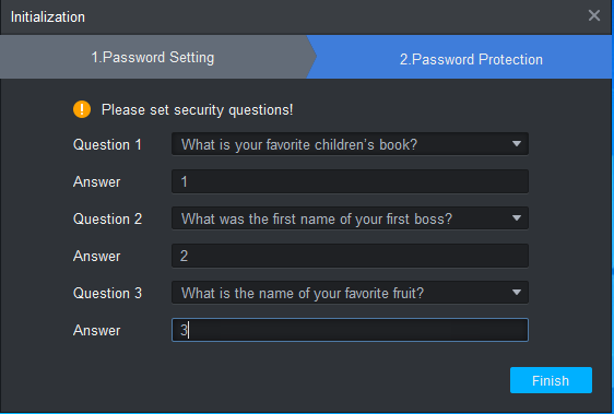 answer for password protection 7