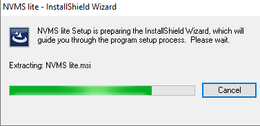 extracting the setup file 2