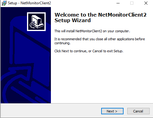 open the welcome page of the software 1