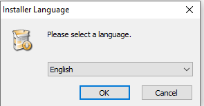 select the language of the app 1