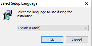 select the language of the app 1