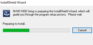 setup file is preparing to install 1